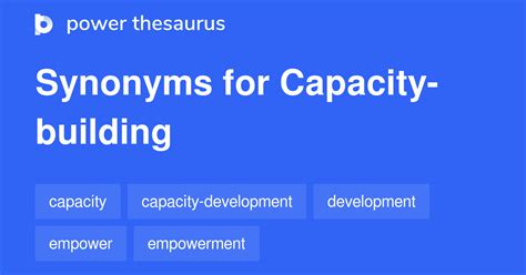 thesaurus capacity|CAPACITY Synonyms: 139 Similar and Opposite Words.